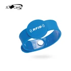 Waterproof Customized PVC RFID 13.56mhz HF 1K S50 NFC Wristbands