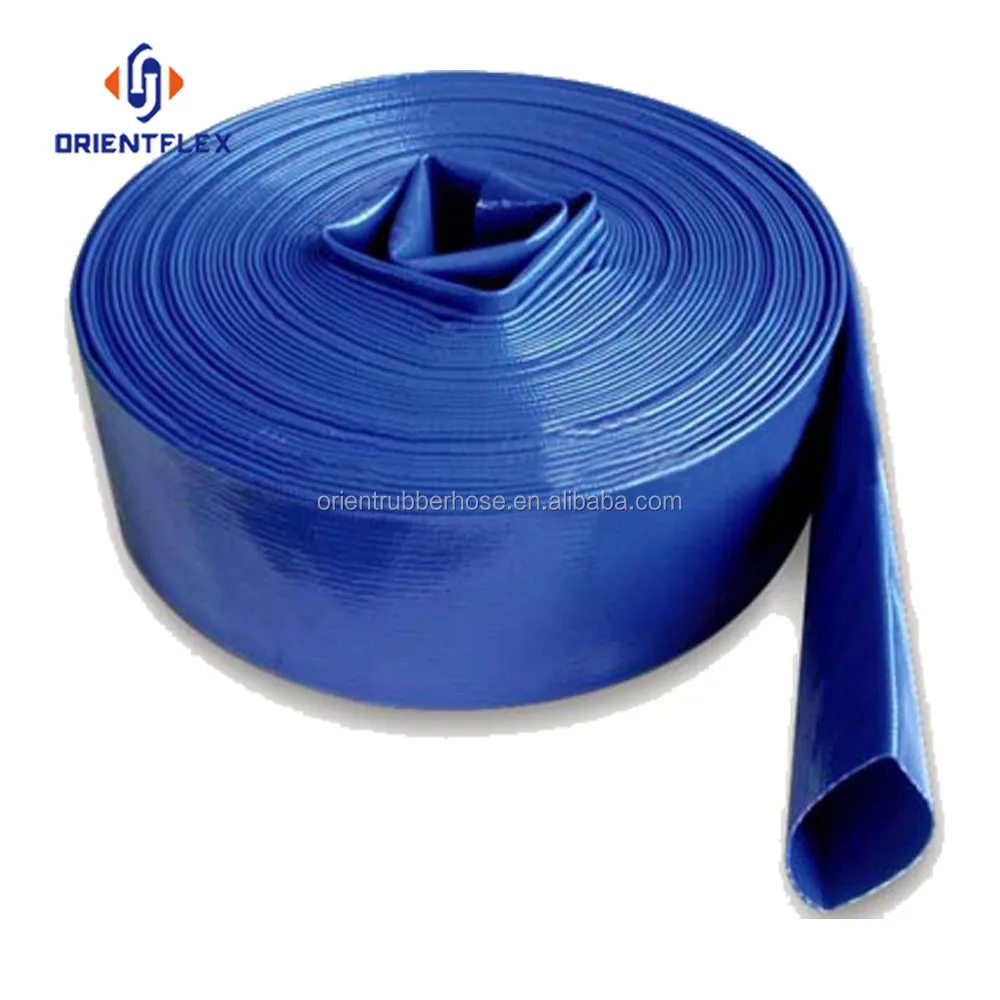 3 6 Inch Flexible Pvc Irrigation Lay Flat Water Pipe Sprinkler Hose