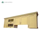 Aluminum profiles for kitchen and toilet cabinets