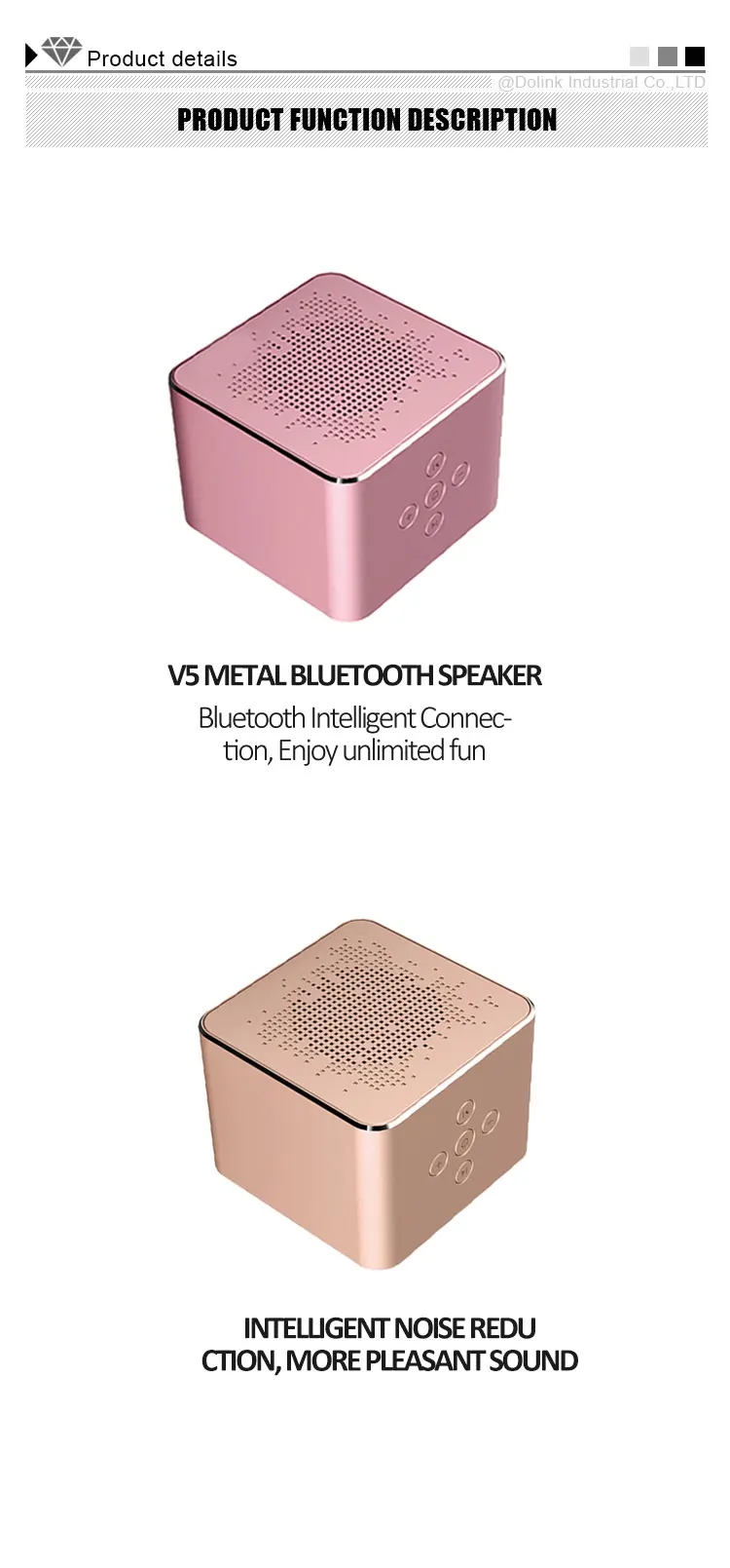 2019 Newest Arrival Metal Wireless Speaker With TF Card Play Mini Portable Speaker - ANKUX.COM