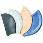 Waterproof Swimming cap silicone colorful fashion swimming cap