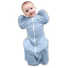 4 Seasons Prime Organic Cotton Knitted Baby Sleeping Bag with Sleeves