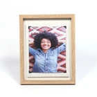 room decor embellishment art cheap movable calligraphy moulding solid wooden glass picture photo frame