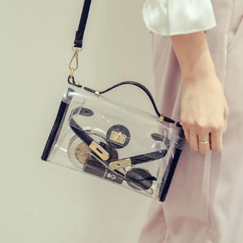 Прозрачная сумочка купить со скидкой в секс шопе  Вибраторы  Сумки, насадки для игрушек