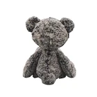 Graphic Customization Toys Animals Stuffed Grey Teddy Bear 35 Cm Soft Bear Toys Plush Cute Stuffed Animals