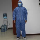 Disposable antistatic coverall workwear coverall with hood