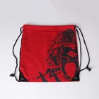 Promotional COTTON Drawstring sports backpack Bag /Custom cotton polyester Drawstring Bag