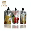 Food Grade Customized Plastic Aluminum Foil Stand Up Liquid Drink Packaging Spout Top Beverage Bags