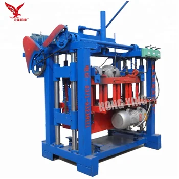 QMJ4-35A Low price brick block making machine, cement sand brick making machine