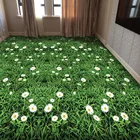 Grass Carpet Tile Wholesale Baby Rug Modern Newest Design Home Decorative Kids Grass Green 3D Floor Carpet Roll