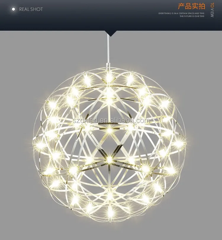 hot sale christmas large hanging big balls led garden ball light