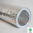 easy to install & uninstall aluminium foil flexible duct for cooling and heating system aluminium foil flexible duct