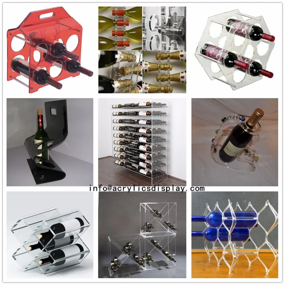 New Hot Fashion Hot sale modern acrylic wine display case