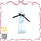 Wholesale portable chic cosmetic Ivory stain gift perfume pouch