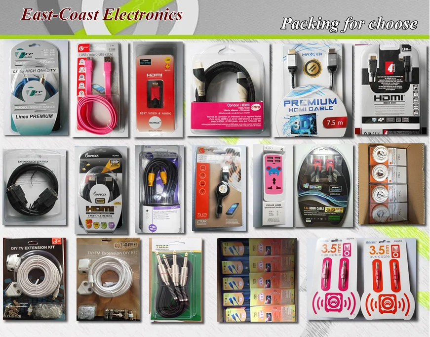 New design 3.5mm stereo male to female extend aux cable - ANKUX.COM