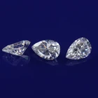 Super quality moissanite pear cut moissanite for woman rings
