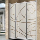 Energy-saving digital printing building glass door