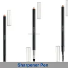 Makeup eyebrow cosmetic packaging sharpener pen with brush