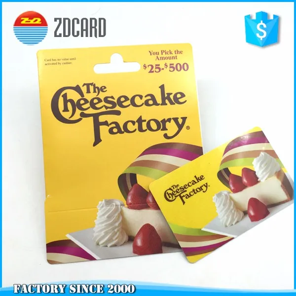 pvc barcode email egift cards deals with holder backer