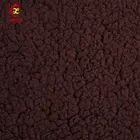 Warm touch soft fleece sofa fabric black velvet fabric for sofa