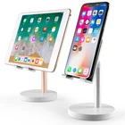 Adjustable mobile phone support portable aluminum swivel bed tablet pc stand holder for ipad air pro 12.9