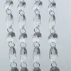 Clear Faceted Acrylic Octagon Bead Prism Garland Home Decoration Pieces