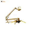 Truck Mounted Mobile Crank Arm Lift Platform Used For Person Lift