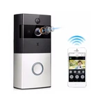 Smart peephole video doorbell with Smartphone App Control ip wifi doorbell Wireless video doorbell