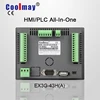 Coolmay integrated PLC and HMI with mitsubishi compatied gx developer software