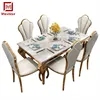 /product-detail/banquet-furniture-tables-stainless-steel-marble-chrome-silver-louis-dining-table-set-6-chairs-62201664005.html