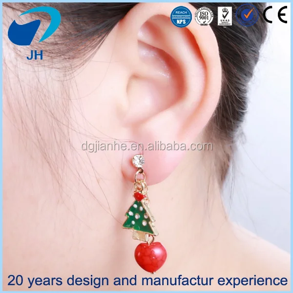 product name: the latest fashion earrings christmas gift