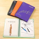 Professional music school supplies pp clear book custom ring binder display book