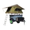 Ecocampor 4x4 military lowboy mobile kitchen trailer with 12 years experience in manufacturing trailers