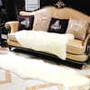 Top Quality Soft Fur Carpet for Sofa Sheepskin Rug in Natural Color Long Hair Rugs