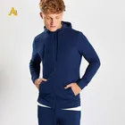 custom muscle fit zipper gym jacket hoodies men hot sale fitness sport zip hoodie polyester men's gym hoodies OEM