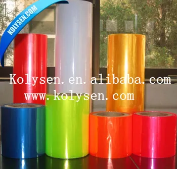 colored shrink wrap