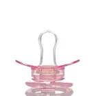 Wholesale High Quality unique round head 100% liquid silicone baby pacifier