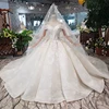 Jancember LS20473 sweetheart designer 2019 for girls lace cap sleeve wedding dress bridal gown