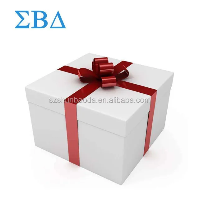 free samples a gift box with color printing