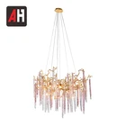 Newest top quality indoor home decorative hanging lamp copper pendant Light