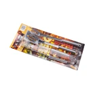 3 pcs stainless steel grill cleaning bbq set