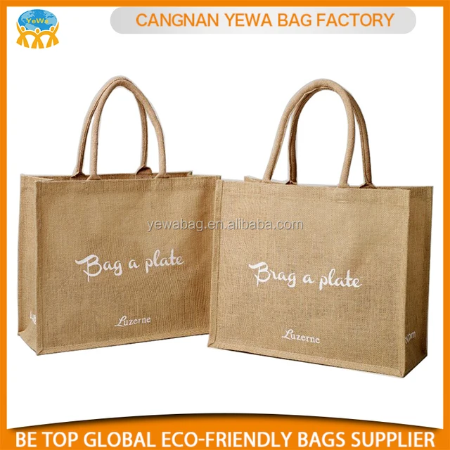 factory price wholesale jute nonwoven fabric bags
