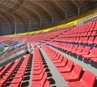 plastic blow mould seating gym seating soccer university seat, football stadium chair