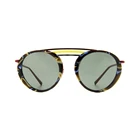 Latest Custom Eyeglass Frame Polarized Combined Frame Men Fashion Italy Design CE Retro Men Sunglasses