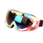 HBK anti UV newest design motocross googles printed high quality desert ski goggle G0012