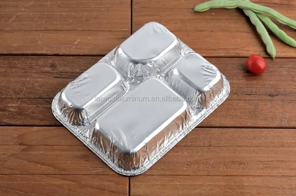 Aluminum foil lunch box