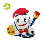 promotion cheap custom plastic 3D Soft PVC Rubber Fridge Magnet
