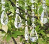 MH-L027 hanging crystal beads strands for party event decoration