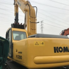 used komatsu pc200-6 crawler excavator