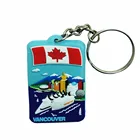 Custom personalized solar keychain surfboard beaded keychains